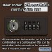 Salsbury Cell Phone Storage Locker - with Front Access Panel - 5 Door High Unit (5 Inch Deep Compartments) - 15 A Doors (14 usable) - Bronze - Recessed Mounted - Resettable Combination Locks  19155-15ZRC